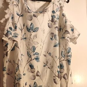 Women's Cold Shoulder New Plus Size